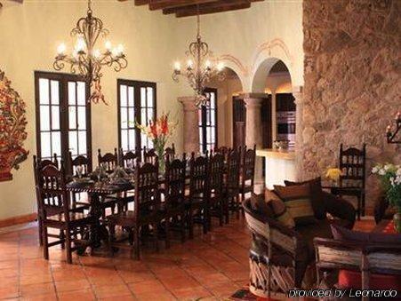 Antigua Capilla Bed And Breakfast San Miguel de Allende Restaurante foto